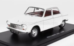 Peugeot 204 1968 white  1:24