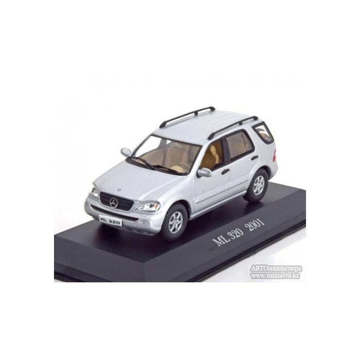 Mercedes-Benz ML 320 2001 silver 1:43