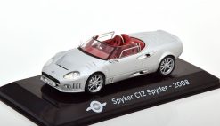 Spyker C12 Spyder 2008 silver 1:43