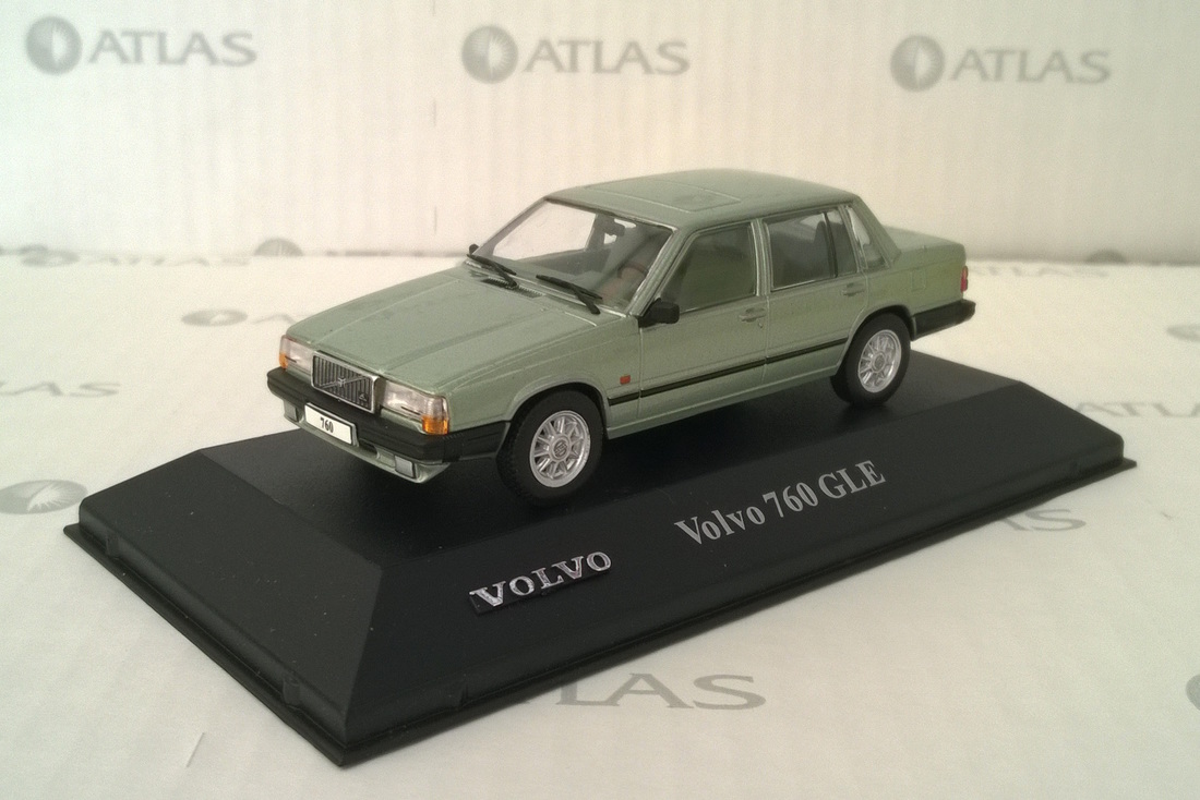 Volvo 760 GLE green metallic 1:43
