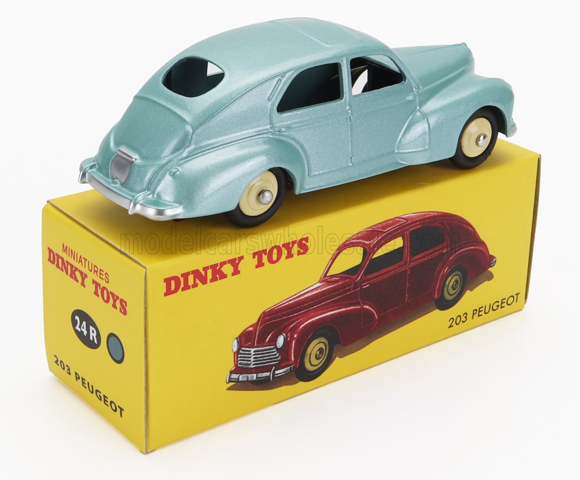 Peugeot 203 light green metallic 1:43 - Image 2