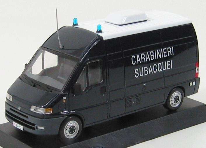 Fiat Ducato Subaquei EI Carabinieri, De Agostini 1/43 Neuf