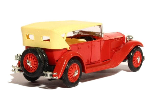 Alternative view of Lancia Dilambda 1929 torpedo red  1:43