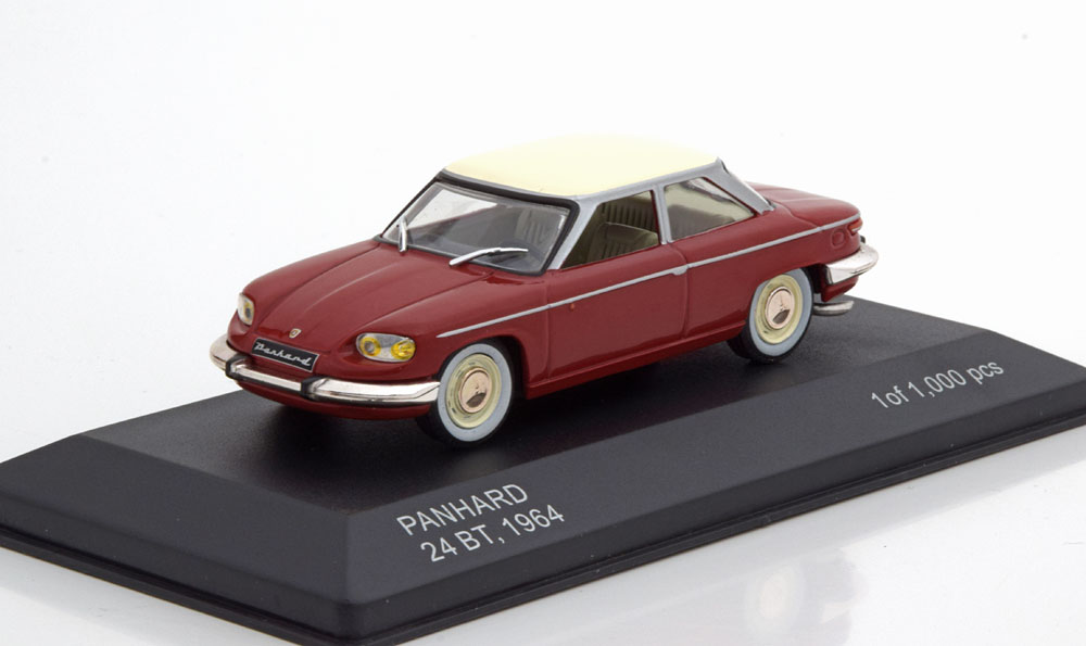 Paradcar Résine 1/43 - PANHARD 24 BT Rouge RARE