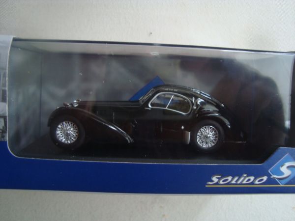Bugatti Type 57 SC Atlantic 1937 black 1:43 – Traffic Modelcars