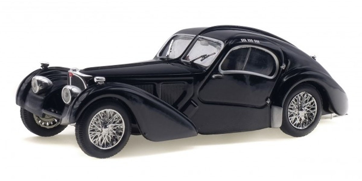 Bugatti Type 57 SC Atlantic 1937 black 1:43 – Traffic Modelcars