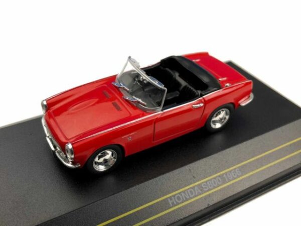 Honda S800 open roof RHD 1966 red 1:43