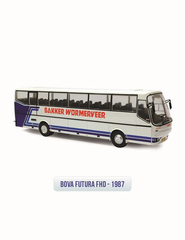 BOVA Futura FHD NL 1:43 Historischer Bus Fertigmodell Die-Cast Metall 