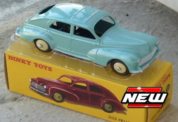 Peugeot 203 turquoise 1:43