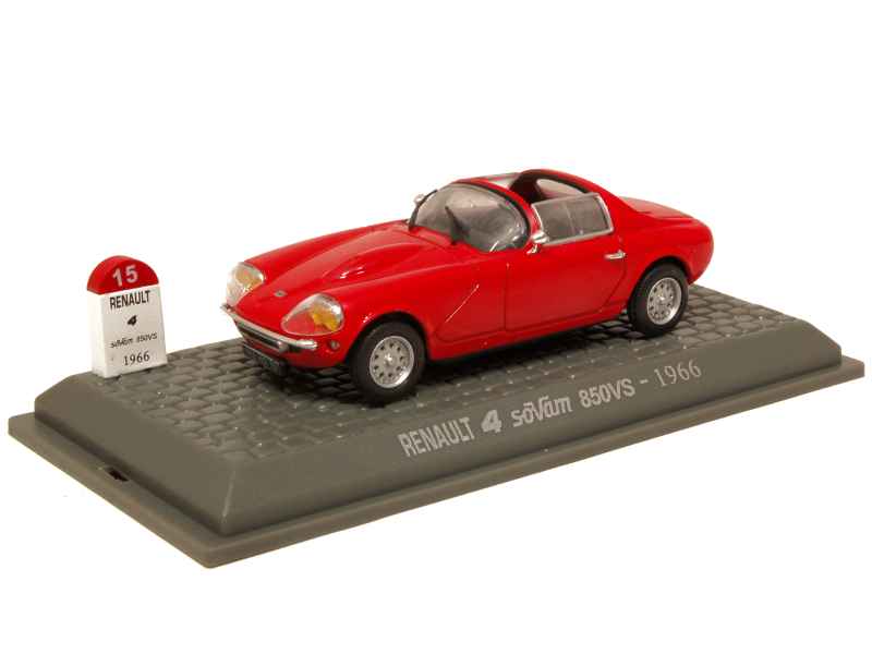 Renault 4 Sovam 850VS 1966 red 1:43
