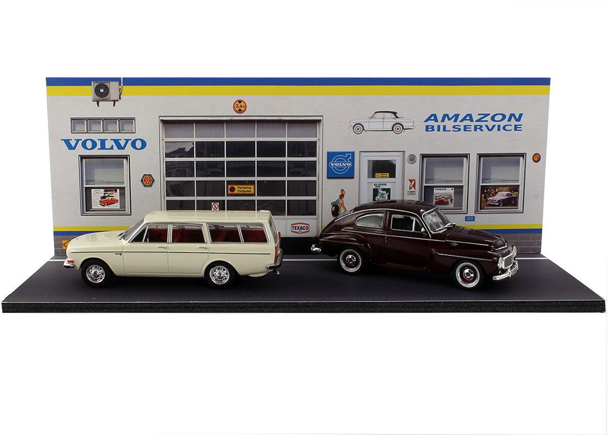 Volvo diorama garage 'Amazon bilservice' 1:43 - Image 3