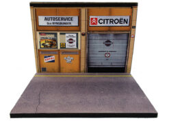 Citroen Nederland diorama garage 'autoservice Gijs Rynsburger' 1:43