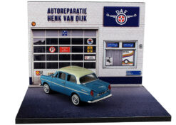 Alternative view of Daf diorama garage - Autoreparatie Henk van Dijk - 1:43