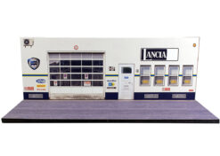 Lancia diorama garage 1:43