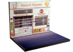 Alternative view of Simca diorama garage 'P. Duquesne' 1:43