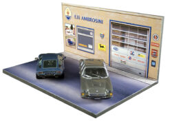 Alternative view of Maserati diorama garage f.lli Ambrosini  1:43