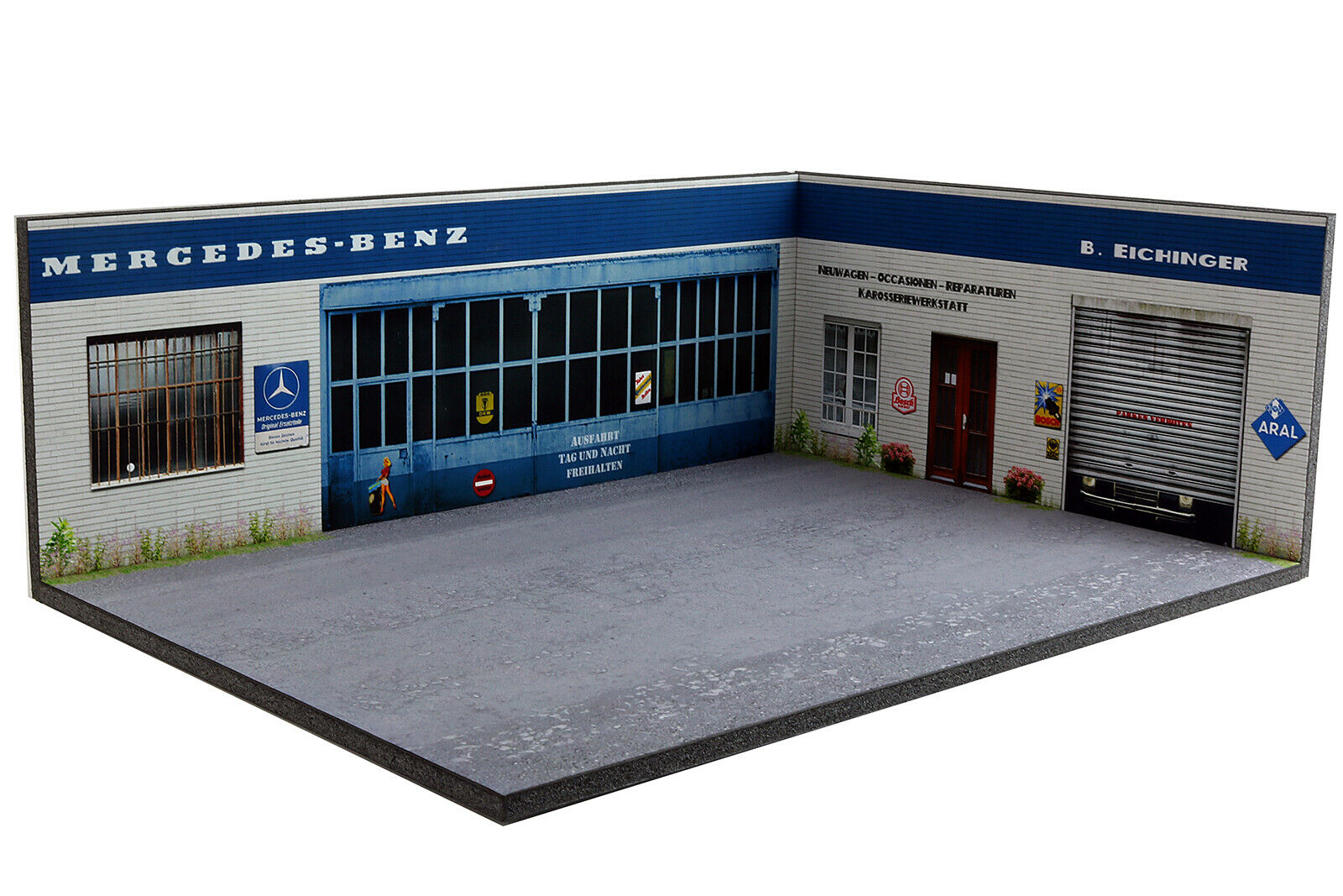 Mercedes Benz Diorama Garage B Eichinger 1 43 Traffic Modelcars