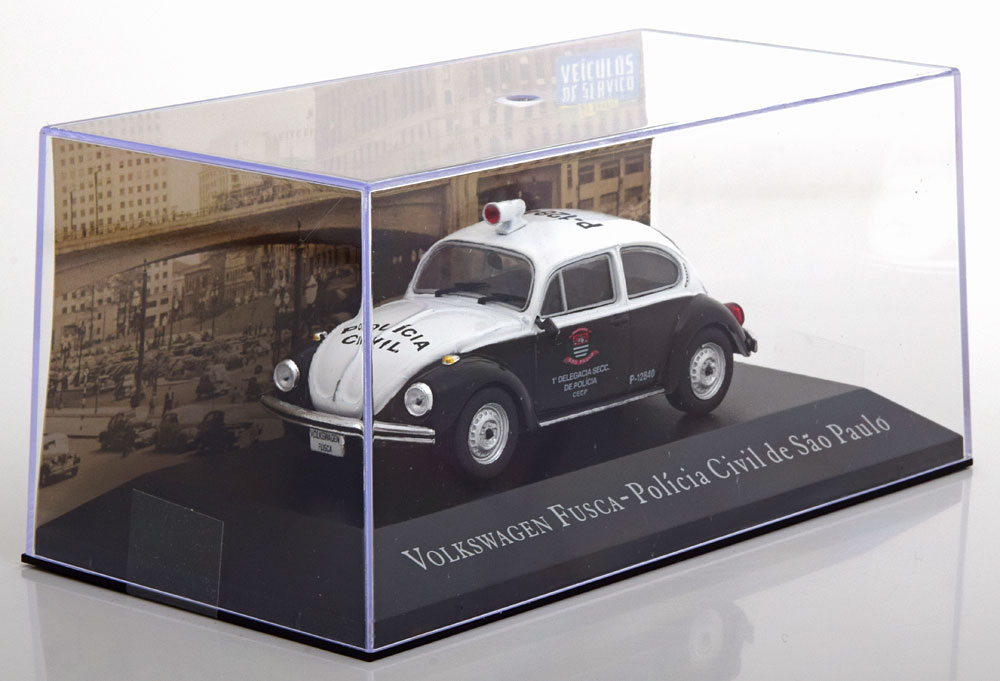 Volkswagen Fusca – Policia Civil de Sao Paulo 1:43 – Traffic Modelcars