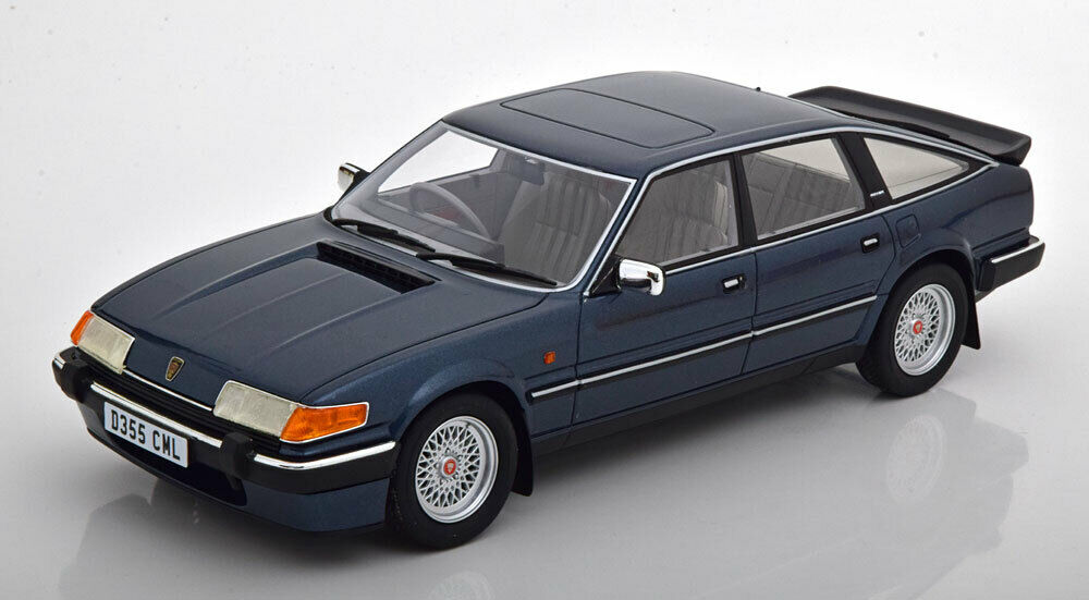 Rover 3500 Vitesse Moonraker 1985 blue metallic 1:18