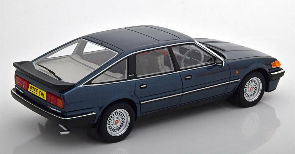 Rover 3500 Vitesse Moonraker 1985 blue metallic 1:18 - Image 2