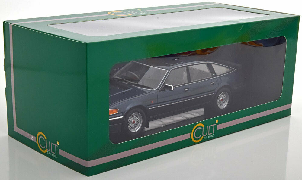Rover 3500 Vitesse Moonraker 1985 blue metallic 1:18 - Image 3
