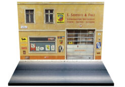 Abarth diorama garage E. Santucci & Figli  1:43