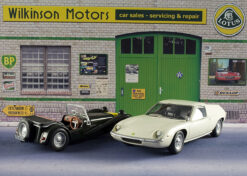 Lotus diorama garage Wilkinson Motors 1:43 - Image 4