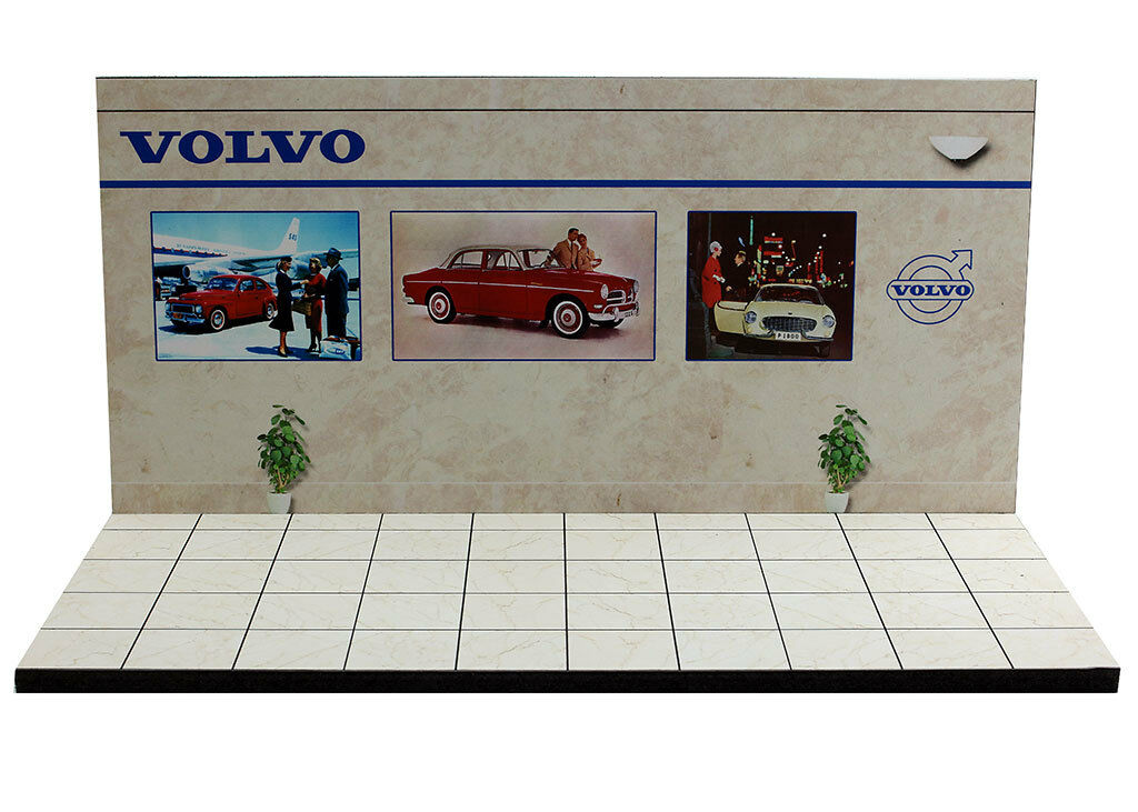 Volvo Museum/showroom diorama 1:43