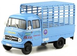 Alternative view of Mercedes-Benz L319 D - Biona 1963 blue  1:43