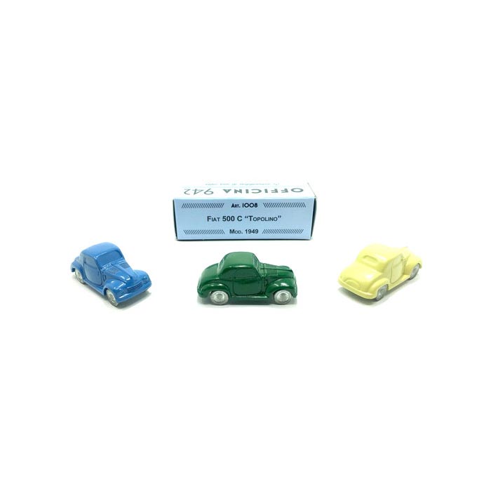 Fiat 500 C Topolino 1949 green 1:76