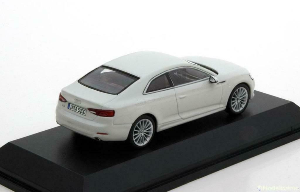 Audi A5 Coupe 2016 Glacier White 1:43 - Image 2