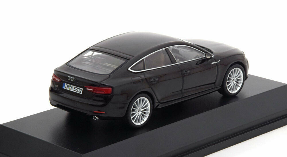 Audi A5 Sportback 2016 black (Spark) 1:43