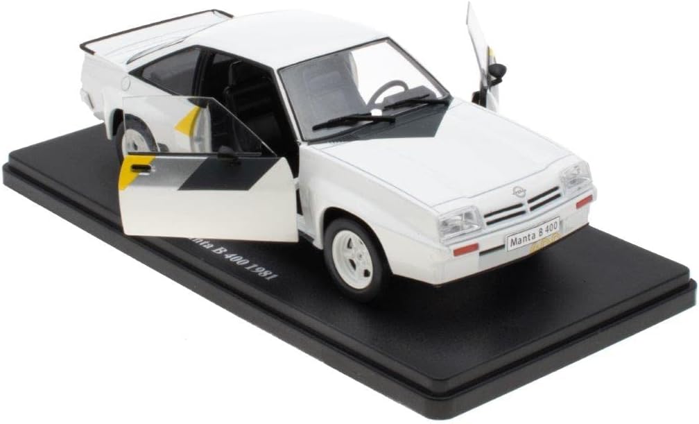 Opel Manta B 400 1981 white 1:24 - Image 2
