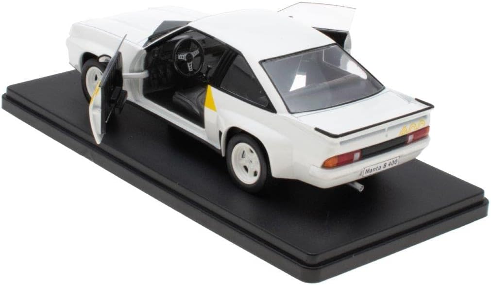 Opel Manta B 400 1981 white 1:24 - Image 4