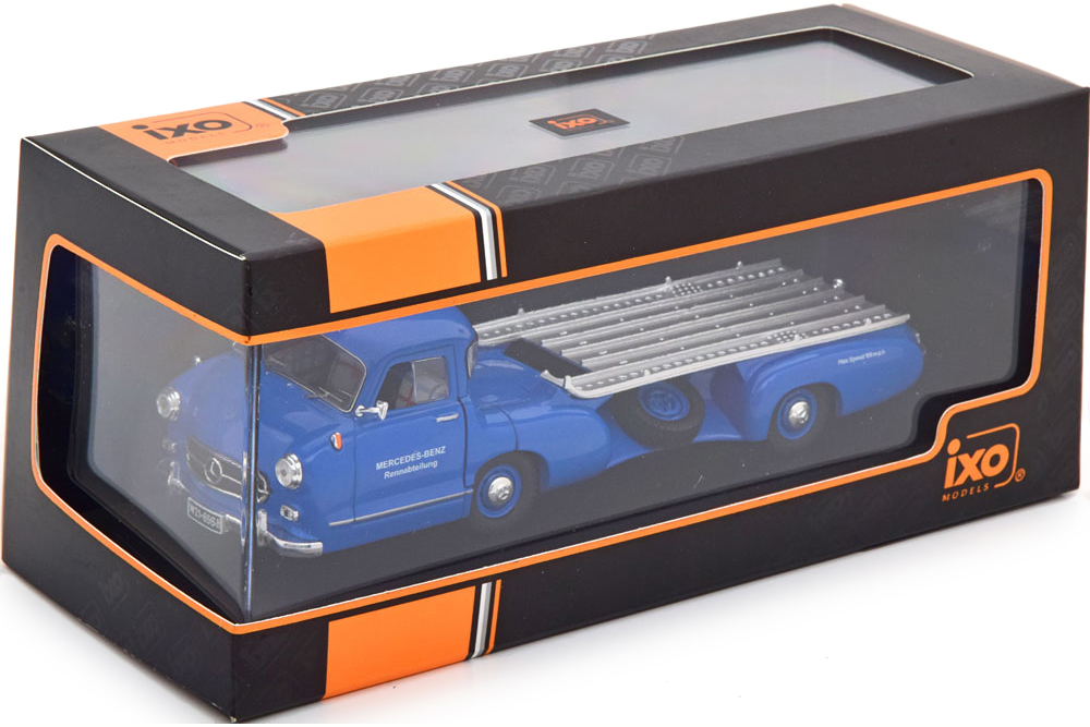 1955 Mercedes-Benz Renntransporter The Blue Miracle 1:43 Ixo