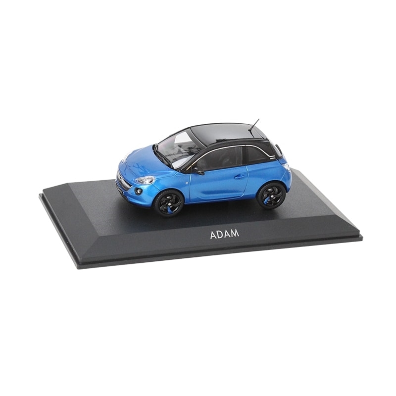 Opel Adam arden blue / onyx black 1:43