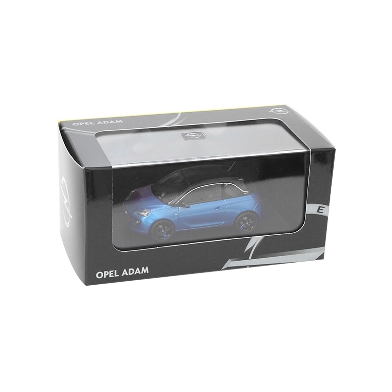 Opel Adam arden blue / onyx black 1:43 - Image 3