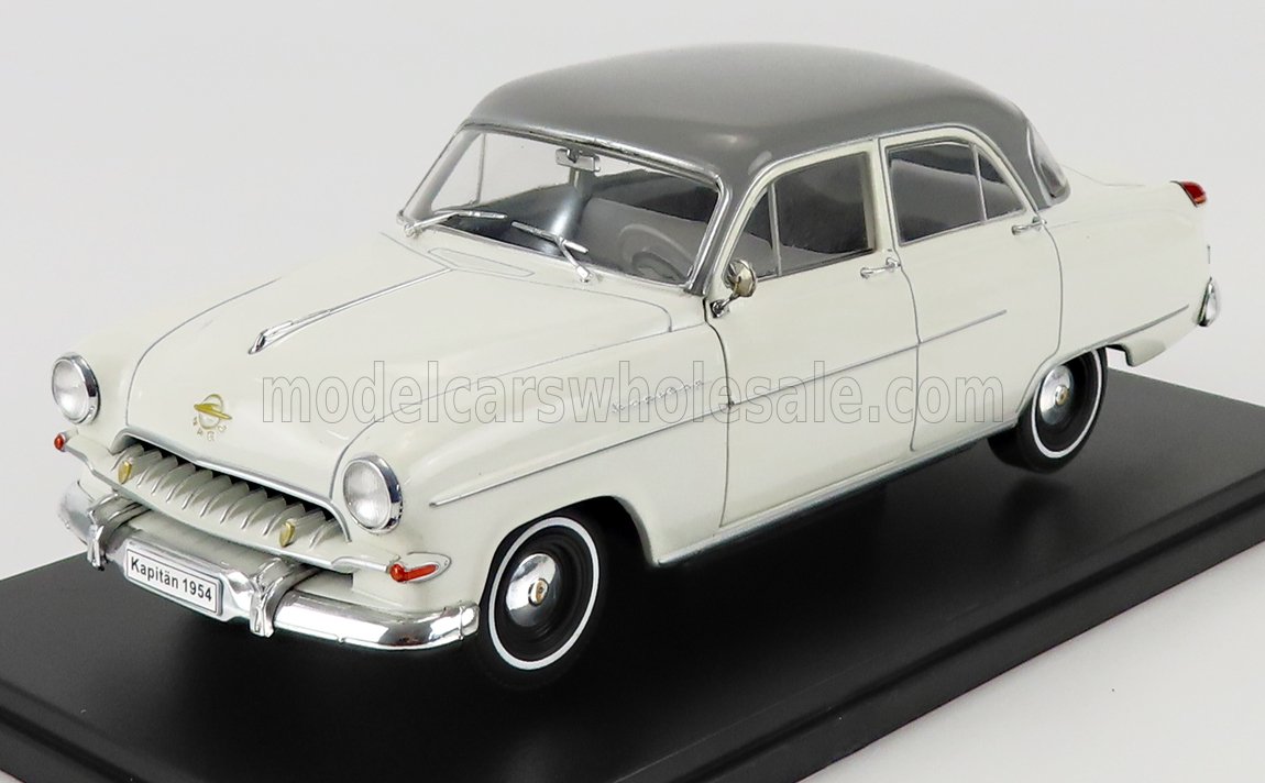 Opel Kapitän 1954 white 1:24 – Traffic Modelcars