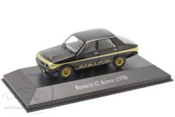 Renault 12 Alpine 1978 black/gold 1:43