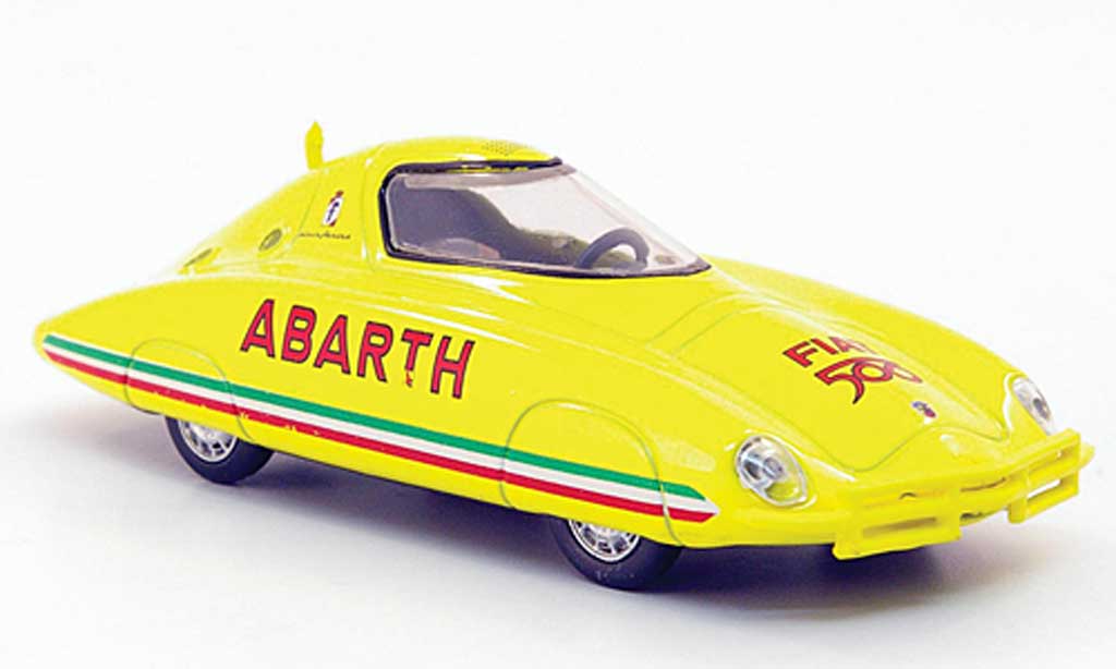 Fiat Abarth 500 Record Pinin Farina 1958 yellow 1:43