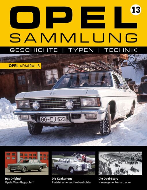 Opel Admiral B 1969 white  1:24 - Image 2