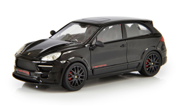 Porsche Cayenne 2 door Coupe by Merdad 2010 black 1:43
