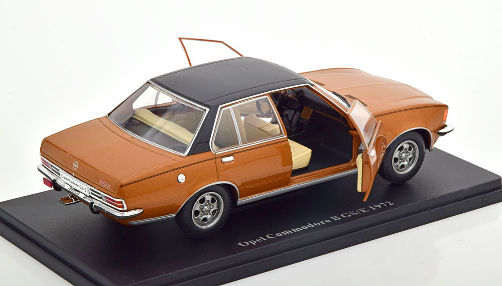 Opel Commodore B GS/E 1972 brown metallic 1:24 - Image 2