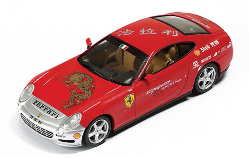FERRARI 612 SCAGLIETTI China 15000 Red Miles Burago Pour Hachette Au 1/24 Neuve EUR 37,00 - FR