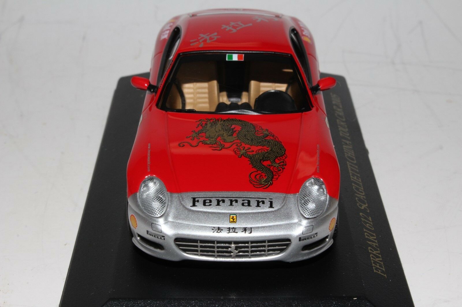 Ferrari 612 Scaglietti China Tour car 2005 red 1:43 - Image 3