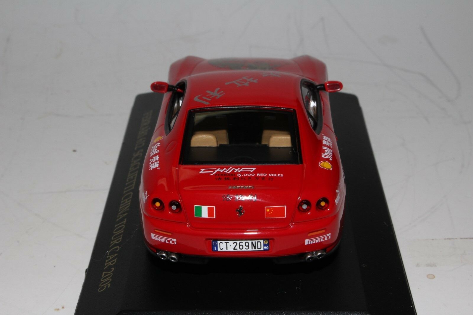 Ferrari 612 Scaglietti China Tour car 2005 red 1:43 - Image 4