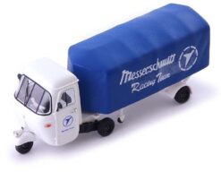 Piaggio Ape Pentaro Renntransporter Messerschmitt Racing Ream 1961  1:43