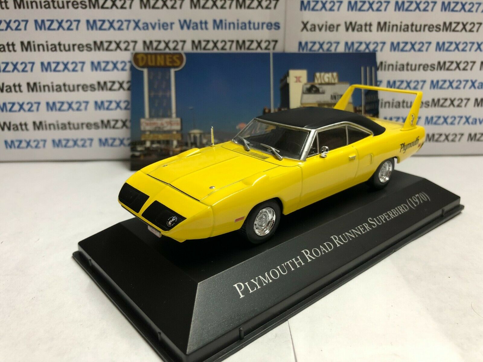 Plymouth Road Runner Superbird 1970 yellow 1:43 – Traffic Modelcars