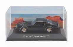 Alternative view of Pontiac Firebird 1977 black/gold  1:43
