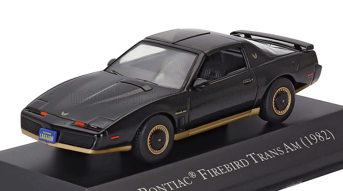 Pontiac Firebird TransAm 1982 black 1:43